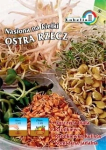 Nasiona na kiełki Ostra Rzecz 30g