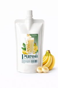 Puree Banan BEZ CUKRU z Banana Pulpa Bananowa 250g 100% owoce Spichlerz