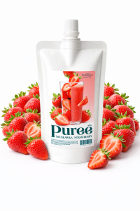 Puree Truskawka BEZ CUKRU z Truskawki 500g 100% owoce Spichlerz