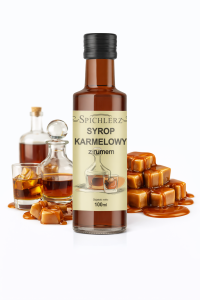 Syrop karmelowy z rumem 100 ml