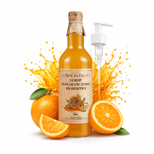 Syrop pomarańczowy prawdziwy 700ml