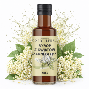 Syrop z kwiatów czarnego bzu 100 ml