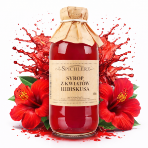 Syrop z kwiatów hibiskusa 330 ml