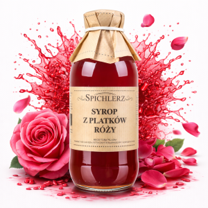 Syrop z płatków róży 330 ml