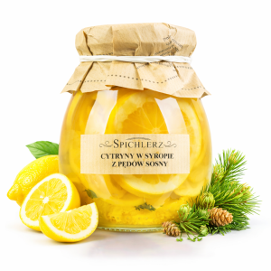 Cytryna w syropie z pędów sosny 260g