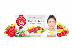 Teekanne herbata biała Malina z cytryną