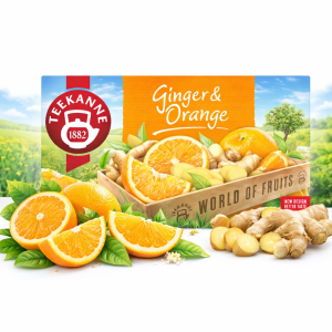 Teekanne herbata owocowa Ginger & Orange