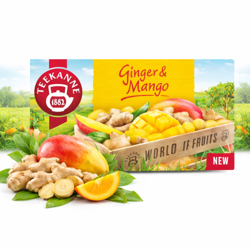 Teekanne herbata owocowa Ginger & Mango